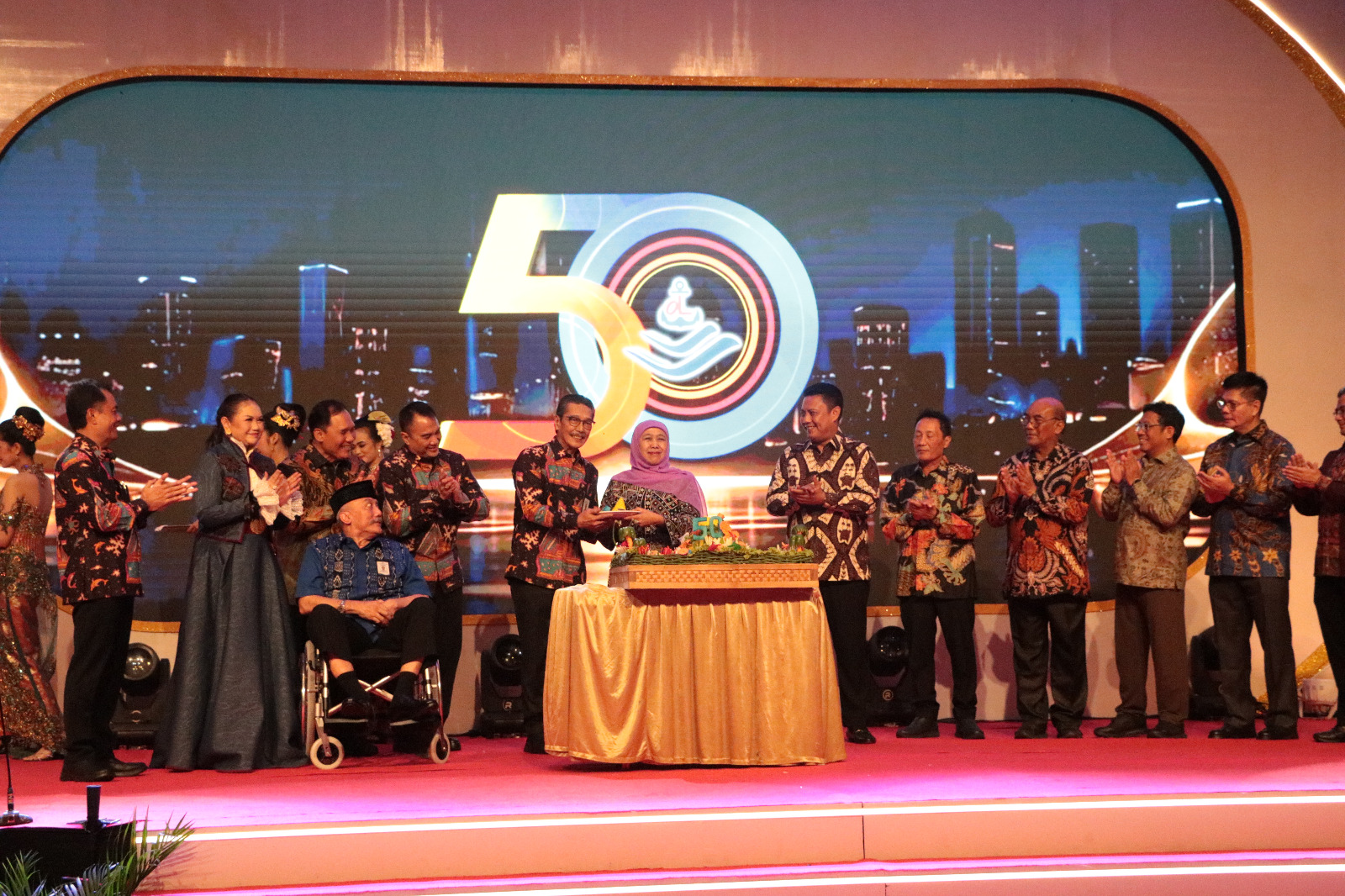 Sestama BASARNAS Hadiri Perayaan 50 Tahun PT DLU di Surabaya