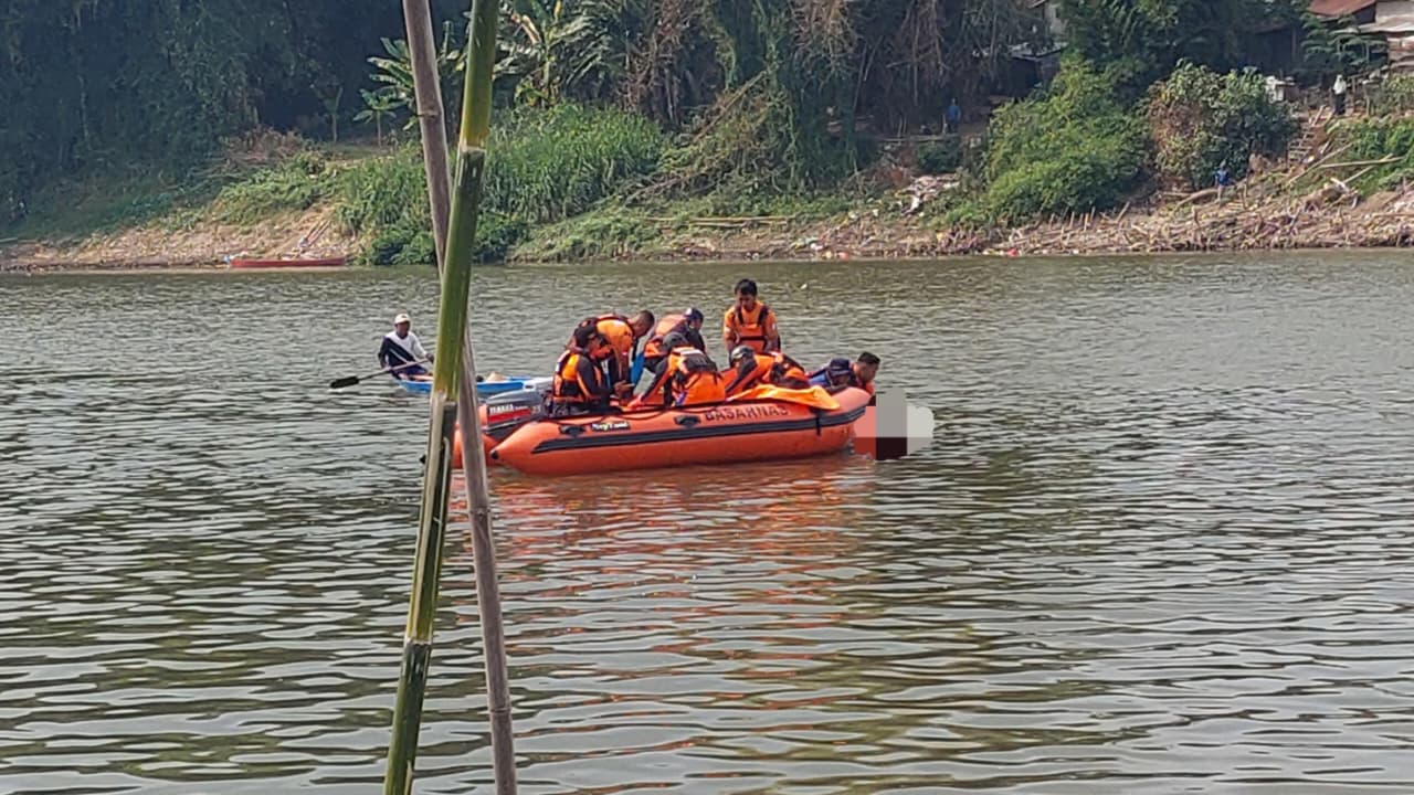 Tim SAR Gabungan Temukan Korban Tenggelam di Bengawan Solo Bojonegoro