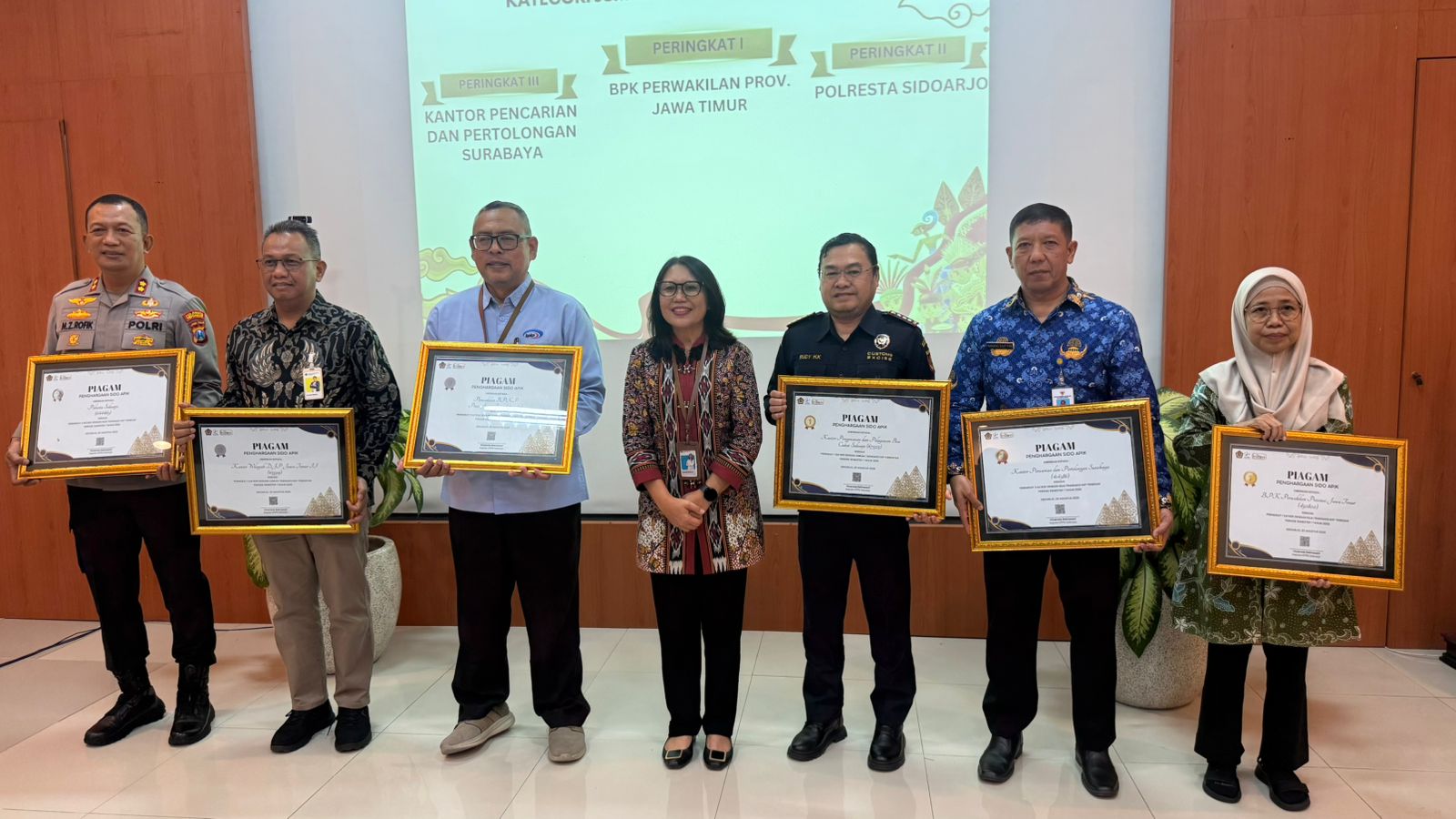 Kantor SAR Kelas A Surabaya Raih Peringkat Ketiga Transaksi KKP